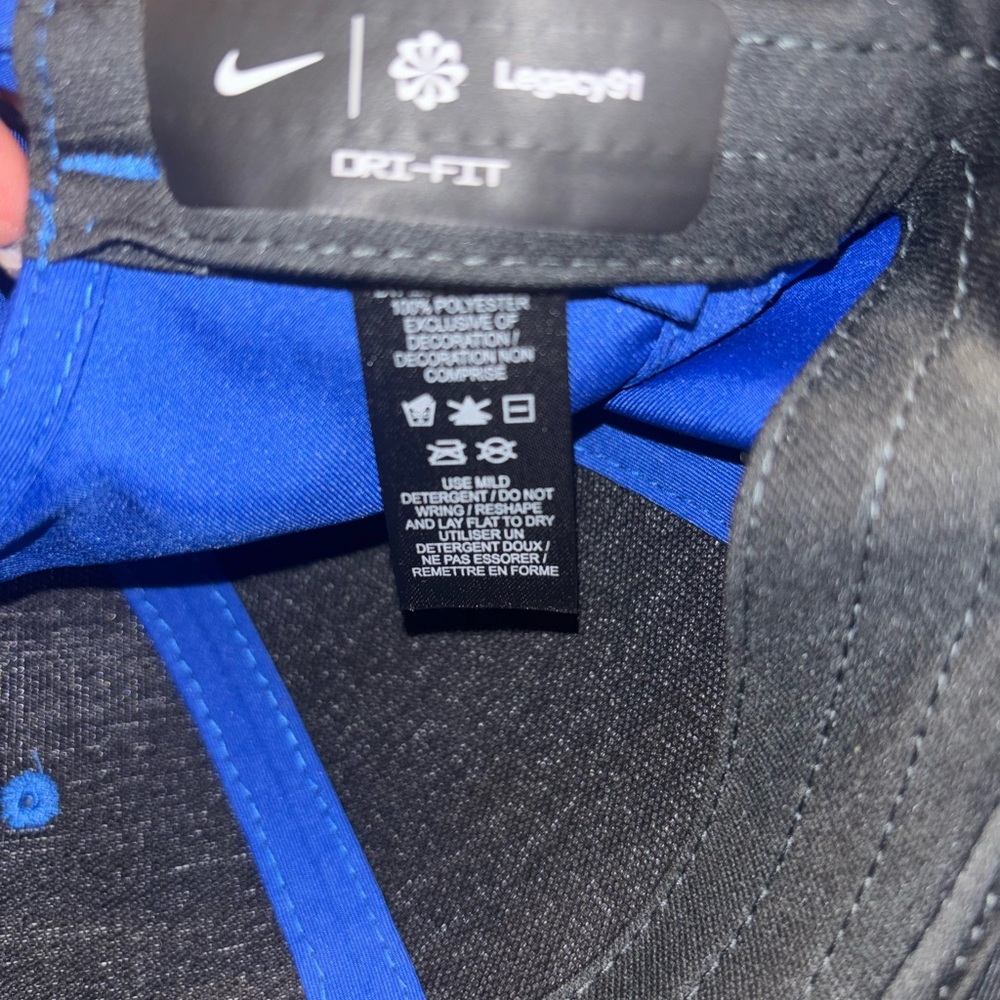 Nike Blue Adult Unisex Golf Cap - Picture 4 of 4